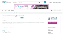 Desktop Screenshot of anke.cphi-online.com